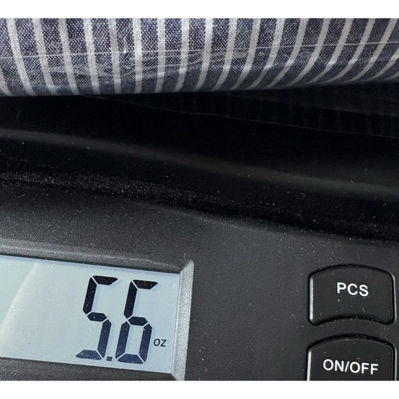 Talbots Womens Top Gray White Striped Floral Embroidered V-Neck Boho 1X Petite - Picture 13 of 13